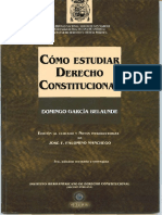 Libro Cómo Estudiar Derecho Constitucional García Belaunde