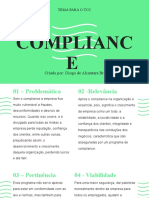 Tema para o TCC - Compliance 