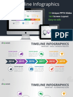 Timeline Infographics Showeet (Widescreen)