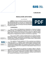 Resolución Jefatural #080-2021-Sis PDF