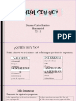 ¿Quién Soy Yo - Dayana Cortes XI-12