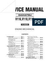 Service Manual: Daihatsu