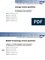 BASIS Technology Review Questions: Question 1 - in The R/3 Architecture, What Component of