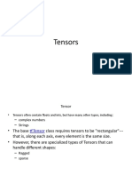 Lecture 3 Tensors