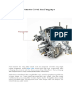 Komponen Karburator Mobil Dan Fungsinya