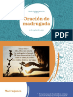 Oración de Madrugada