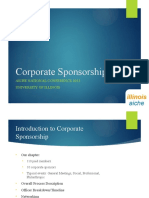 2013 As C Corporate Sponsorship Workshop