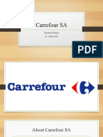 Carrefour SA: Tanjimul Hoque Id: 193051043