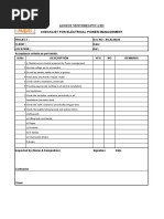 Equipment Movement and Commissioning Sheet | PDF