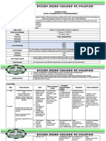 Course Syllabus School of Business Hotel & Tourism Management