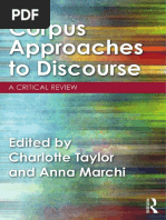 Charlotte Taylor - Anna Marchi - Corpus Approaches To Discourse ...