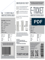 Como usar e-ticket