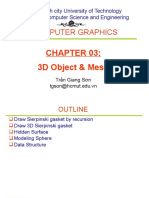 Computer Graphics: 3D Object & Mesh