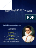Saint Aloysius de Gonzaga