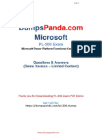 Dumps Microsoft: PL-200 Exam