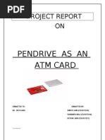 Pen Drive As An Atm