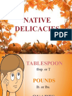 Native Delicacies Powerpoint