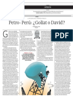 Petro-Perú: ¿Goliat o David? Fortaleciendo a la empresa pública con independencia y transparencia