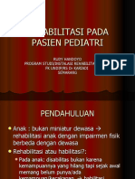 Rehabilitasi Pediatri 8 Agust 2014