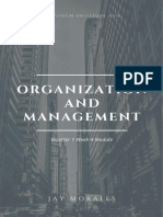 Organization and Management Week 4