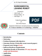 Environmental Cleaning Robot: St. Francis Institute of Technology, Mumbai