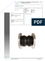 Rubber Expansion Joint Double Sphere (Flanged End) PN16 911-2