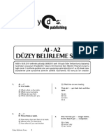 9.sinif Düzey Beli̇rleme Sinavi