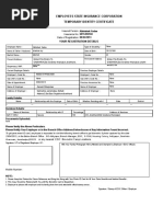 Employees State Insurance Corporation Temporary Identity Certificate