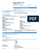 Unifrax SDS FIXWOOL ADHESIVE 130 Version 3 (GB) 150710