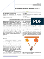 Influence of The Thermal Environment On The Stingless Bee Foraging Activity: A Mini-Review