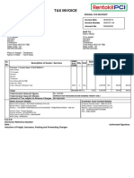 Tax Invoice: Original For Recipient