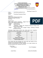 Surat Peminjaman Barang Pengukuhan