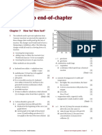 Answers To End-Of-Chapter Questions: Chapter 7 How Far? How Fast?