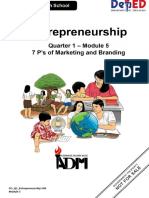 Entrep12 q1 m5 7p S of Marketing and Branding