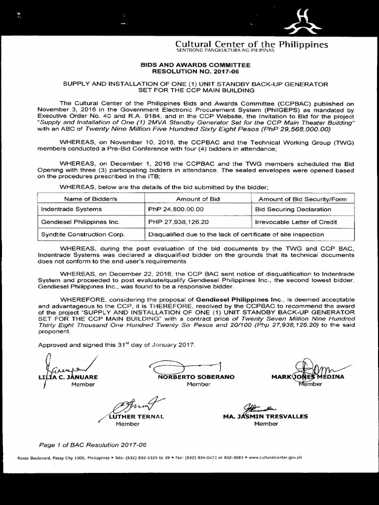2MVA Standby Back Up Generator Set | PDF