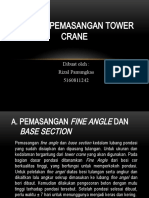 Metode Pemasangan Tower Crane