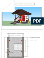 Rencana Pembangunan Parkiran Mobil Ambulance Pt. Cni: Design By, Chand