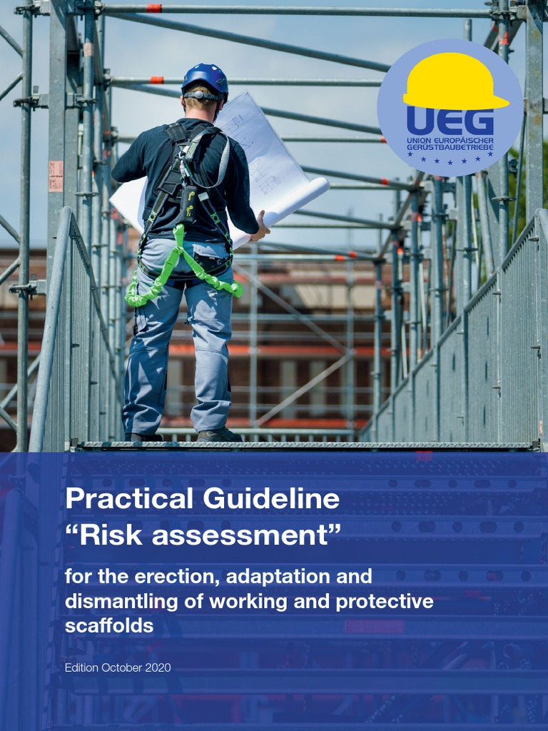Practical Guideline Risk Assessment Scaffold PDF Occupational