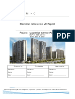 Electrical Calculation VE Report: MCP101-REP-VE-003 Date: Sep. 9, 2021