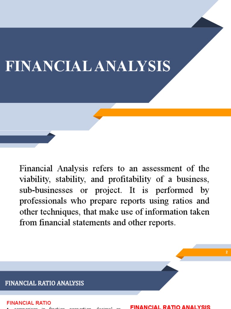 Financial Ratio Analysis Overview | PDF | Debt | Dividend