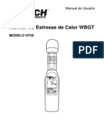 Manual Medidor de Stress Termico WBGT - TBN É o WBGT