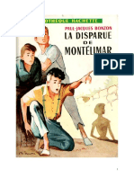 Bonzon P-J La Disparue de Montélimar 1957 Première Édition