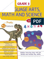 Language Arts Math and Science Workbook Grade 3