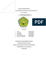 Makalah Biomolekul Kelompok 6