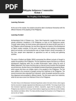 Philippine Ethnic Groups Overview | PDF | Philippines | Southeast Asia