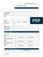 FORM Data Diri Dan Essay