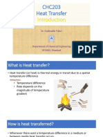 CHC203 Heat Transfer Introduction