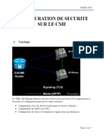 TP5-Configuration de Securite Sur Le CME