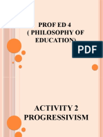 Prof Ed 4 Group1 Progressivism