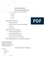 Multiple Choice Questions on VAT Exemptions for Agricultural and Marine Food Products